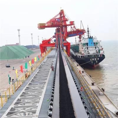 Quality Assurance Land Belt Conveyor for Cement, Port, Power Plant Industries