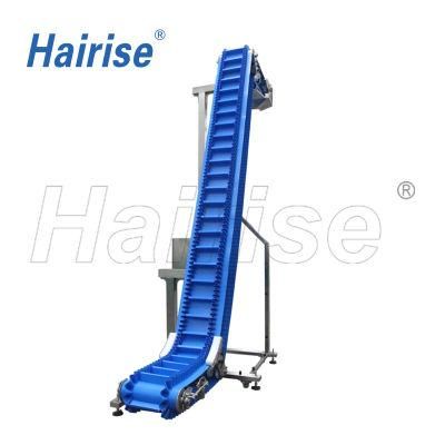 Hairise Stainless Steel Food and Beverage Inclined Conveyor