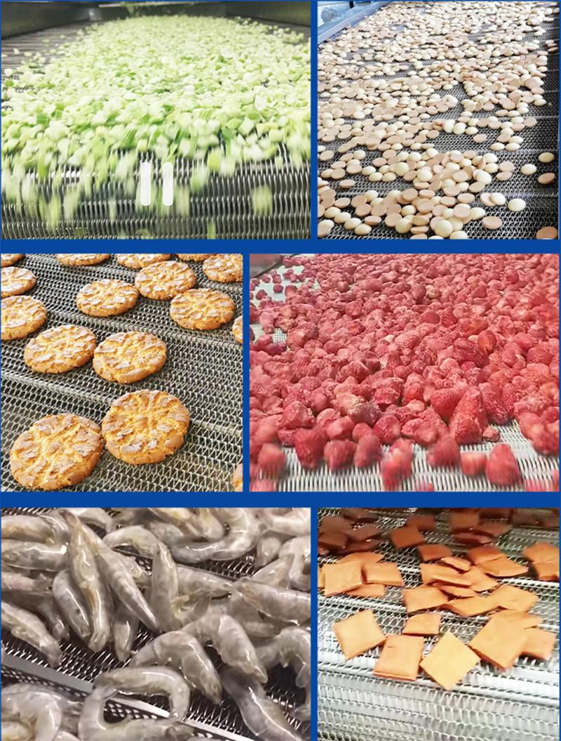 Modular Belt Wire Mesh Conveyor for Cosmetic Bottles Sealing and Transportation