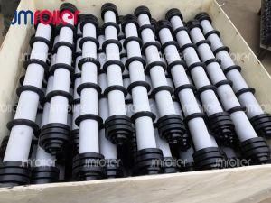 Self Cleaning Return Idler Comb Flat Rubber Disc Conveyor Rollers