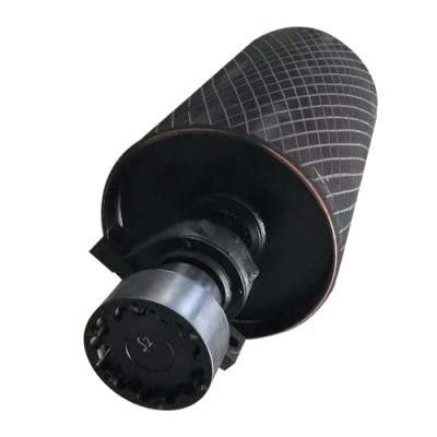 Chinese Rubber Coated B800 Conveyor Belt Head Driving Pulley Drive Pulley for Transport