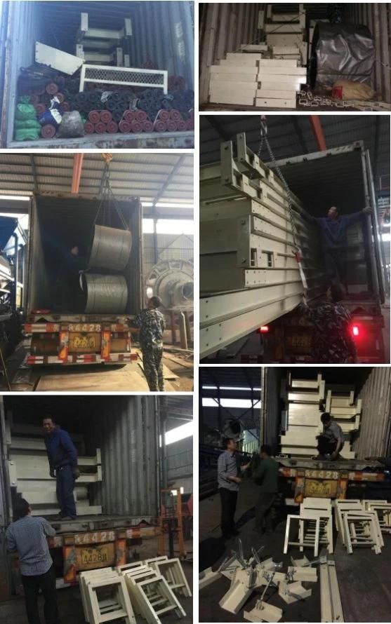 600 mm Width Conveyor Belt Horizontal Fixed Belt Conveyor