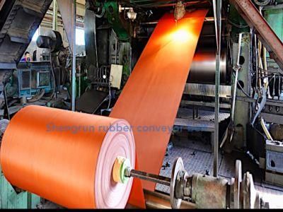 Oil Resistant Abrasion Resistant Rubber Fabric Carcass Conveyor Belt for Belt Conveyor