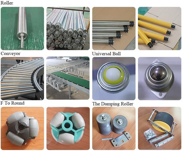 Galvanize Steel, Ss, PU, Rubber Roller Idler Roller for Roller Conveyor and Belt Conveyor