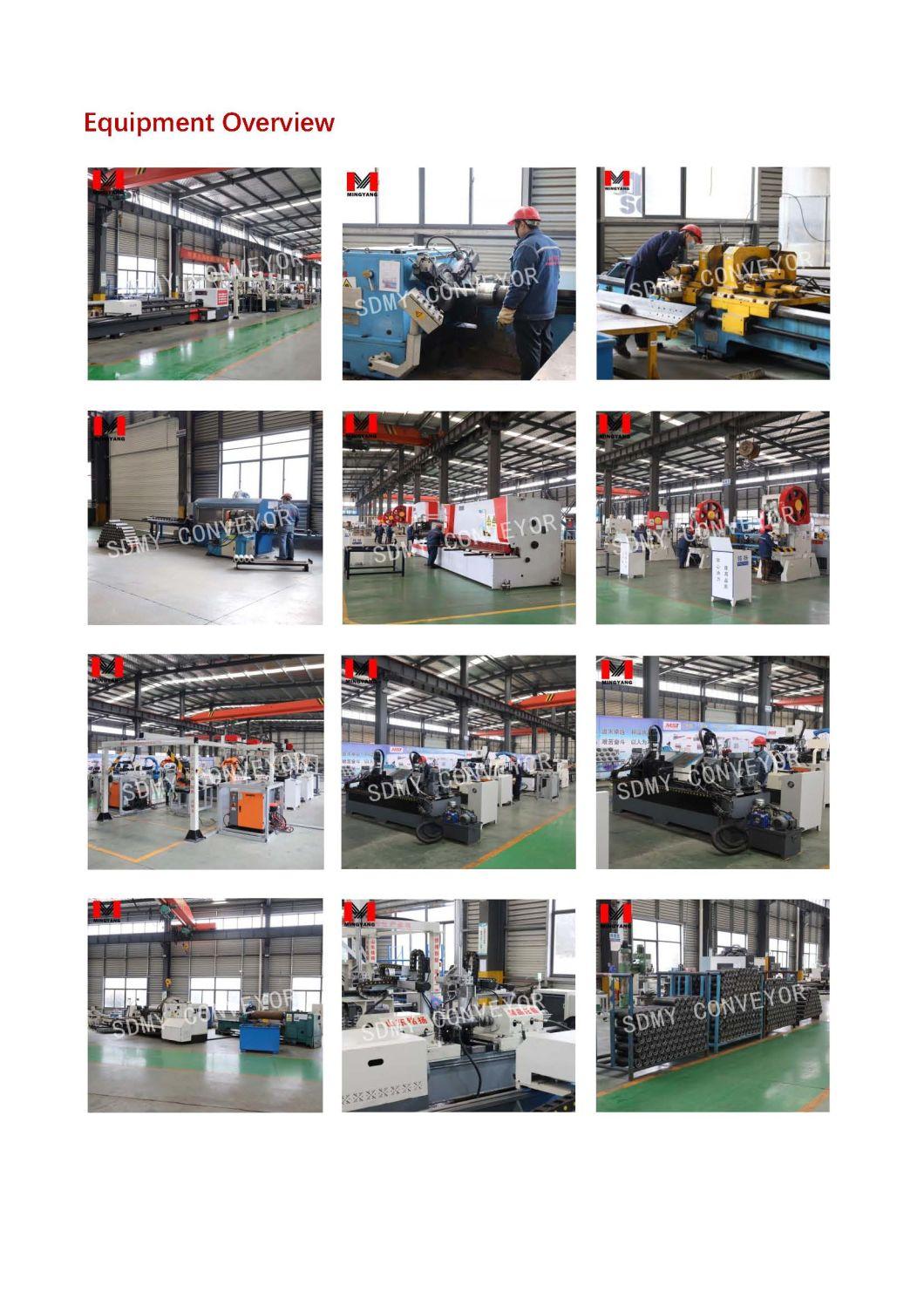 Bw1000mm Conveyor Flat Return Idler Roller with Drop Brackets