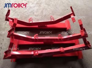 Belt Conveyor Troughing Idler Roller Support Bracket Frames for Lime Stone Plant