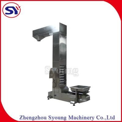 Vertical and Horizontal Conveyor System Z Type Pendulum Bucket Elevator Machine