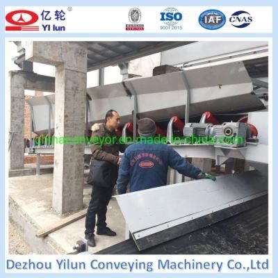 Material Handling Conveying Equipment Flexible Rice Mill Portable Conveyor system -B500