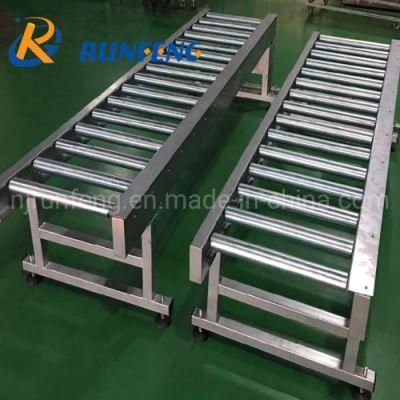 Stainless Steel Stretchable Roller Conveyor Belt for Assembly Line