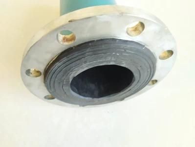 Hot Selling Wear Resistant Ceramic Lined Rubber Lined Steel Pipe with Flange