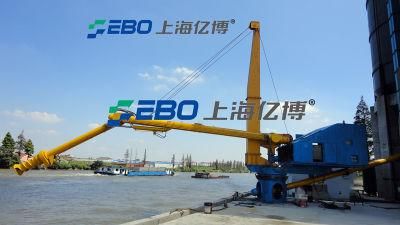 150t/H Tower and Winch Screw Shipunloader