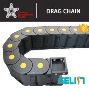 High Speed CNC Cable Chain Flexible Plastic Bridge Type Cable Wire Carrier Drag Chain