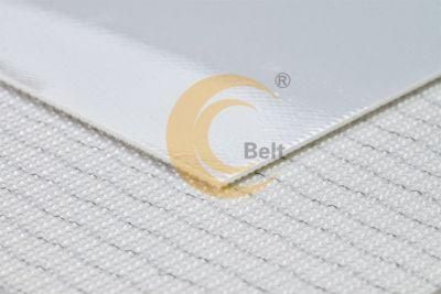 PVC conveyor belt for logistics and food industries 1mm white