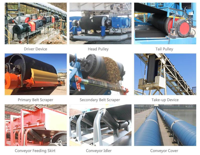 Large-Capacity Curved Belt Conveyor for Coal Mine