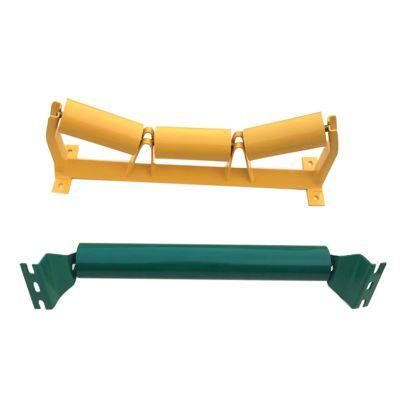 JIS HDPE Steel Impact /Trough/Troughing/Carry/Carrying/Return Carrier Wing Guide Conveyor Rollers