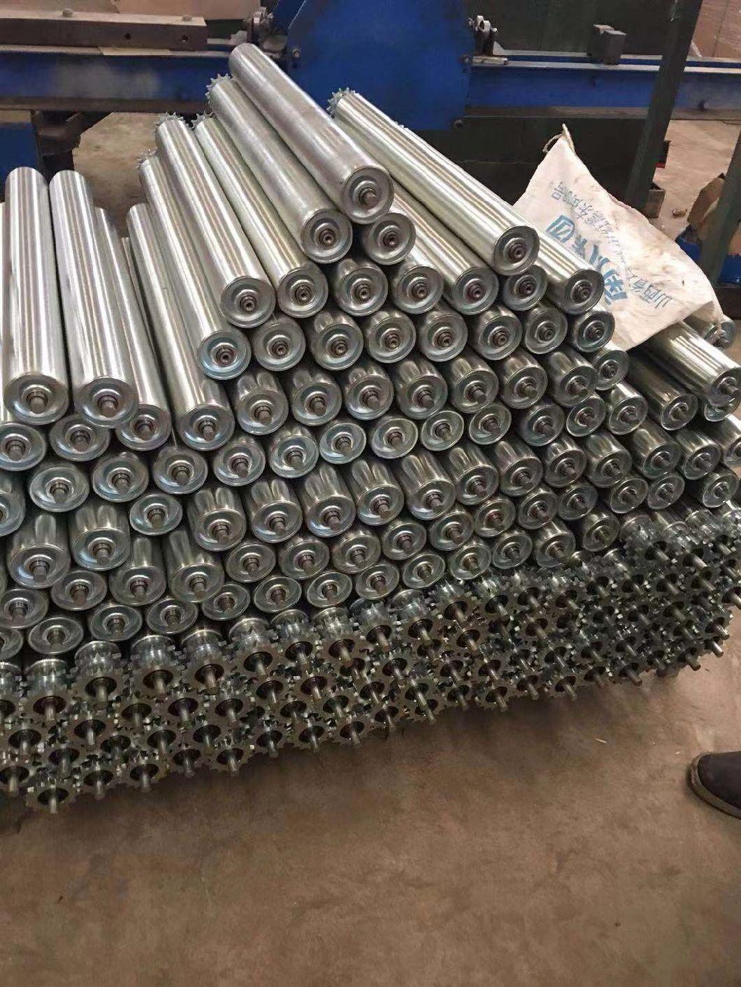 Galvanize Steel, Ss, PU, Rubber Roller Idler Roller for Roller Conveyor and Belt Conveyor