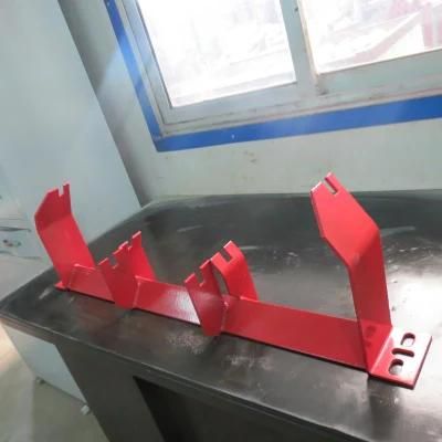 Custom-Made Protected From Dust &amp; Water Self-Aligning Return Idler Set Conveyor Roller Supporting Frame for Belt Conveyor in China