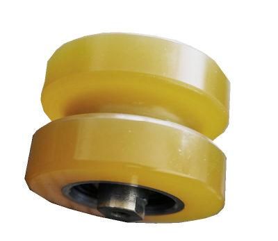 Supplier Plastic-Coated Bearing Polyurethane Pulley PU Wear-Resistant and Silent PU Wheel Roller Rubber Wheel