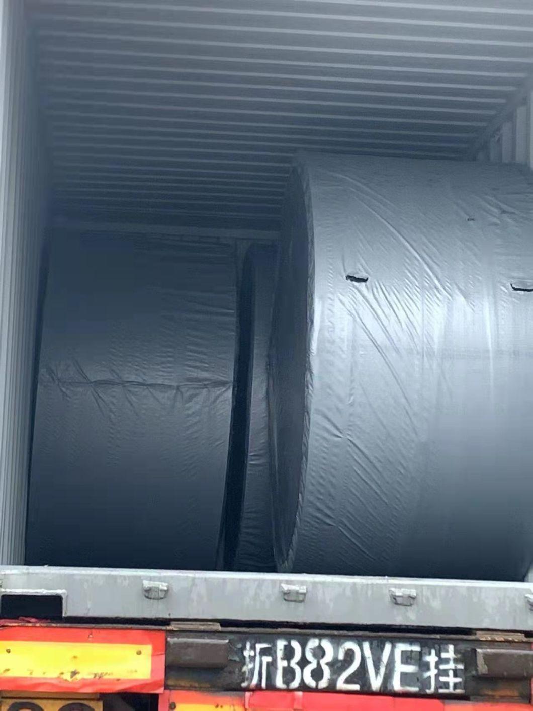 Ribbed Chevron Patterned Profile Conveyor Belts for Transporting
