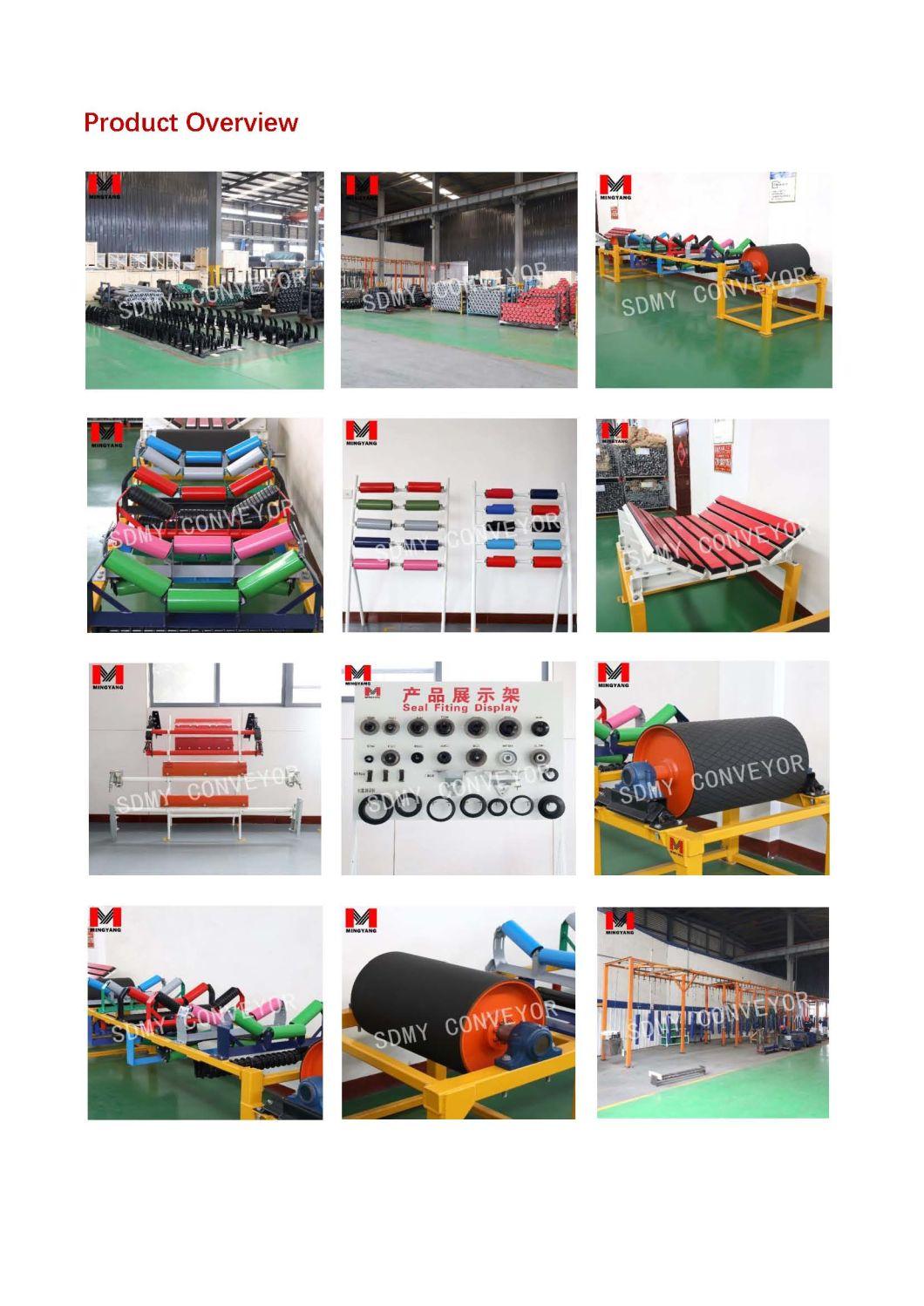 Bw1000mm Conveyor Flat Return Idler Roller with Drop Brackets