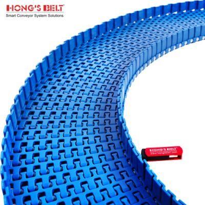 HS-500b+S25 Modular Conveyor Belt Modular Plastic Conveyor Belt