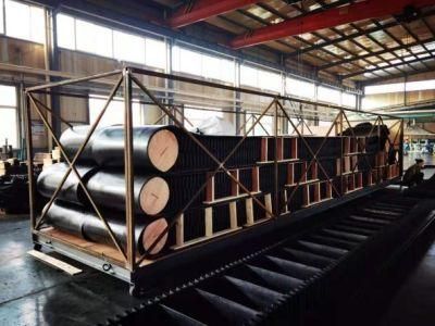 Corrugated Sidewall Conveyor Belt for Lifting Materials at a Large Slope to Avoid Material Spilling.