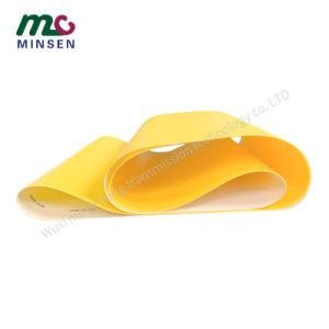 Manufacturers Direct Yellow Color PVC Conveyor Belt Chinese Factory Price