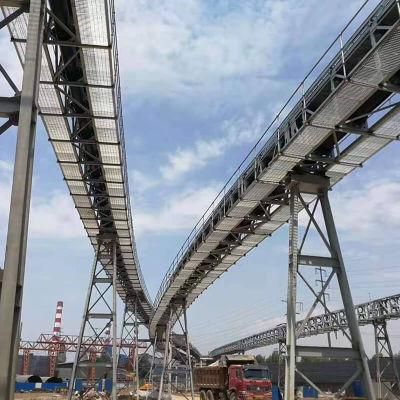Tubular Belt Conveyors Are Used for Limestone/Aluminum/Coal/Gravel