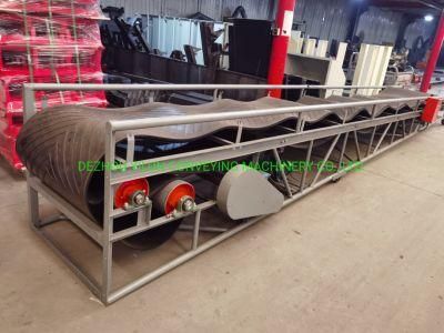 Dy Coal Mining Wide Rubber Belt Conveyor for Stone Crusher Plant