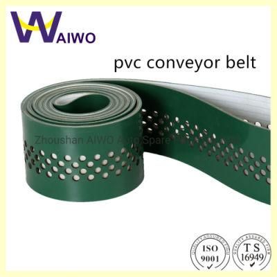 High Quality PVC Perforated Tape for Kinds of Machines Conveyor Belt Industrial Belt