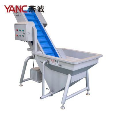 Yc-Cx2000 Food Processing Root Vegetable Pre-Washing Incilning Conveyor