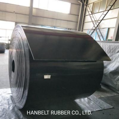 Ep300 Rubber Conveyor Belt/Belting with Polyester Canvas Reinforcement for Industrial