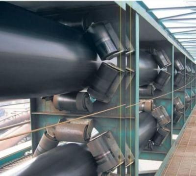 Rubber Pipe Conveyor Belt Used in Cement Industry, Ports, Electric Power Plants and Fertilizer Industry, etc