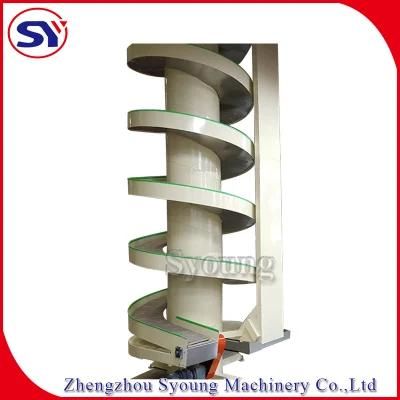 Lifting Vertical Spiral Conveyor for Transporting Object Between Floors