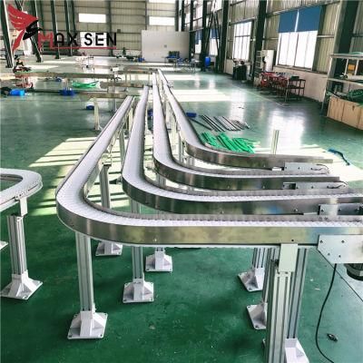 Maxsen Manufacture Plastic Chain Conveyor Modular Belt Chain Conveyor for Industry Processing From China Factory