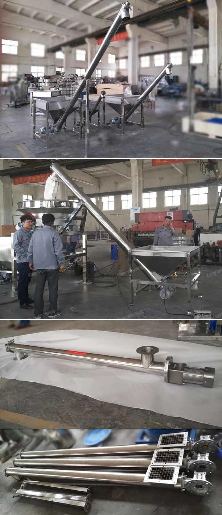 Stainless Steel Grain Screw Feeder Conveyor