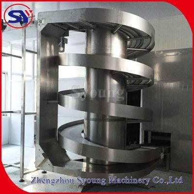 Indutrial Stainless Steel Spiral Conveyor for Bulk Material Handling