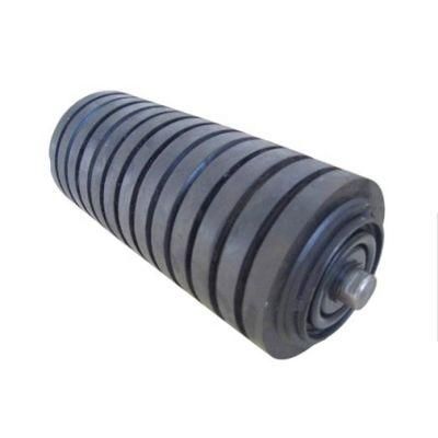 Made in China Impact Steel Rubber Disc Conveyor Idler Roller