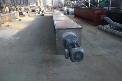 Stainless Steel/Carton Steel Screw Conveyor for Sewage Sludge Transport