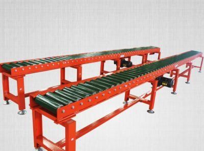 Accept Custom Order Conveyor Industrial PU or Rubber Roller Conveyor
