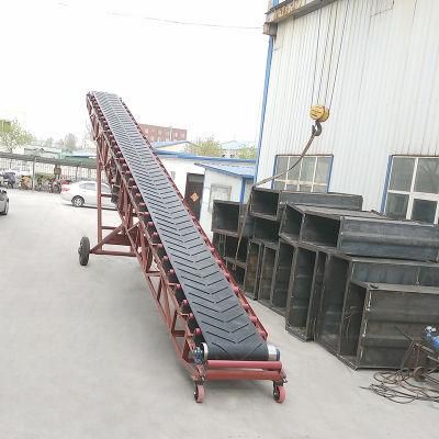 Portable/Mobile Belt Conveyor for Grain Cement Coal Fertilizer